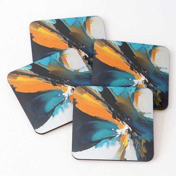 Item preview, Abstract art painting  designed and sold by myikigai.
