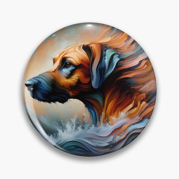 Artikelvorschau, Abstract Expressionism: Canine Canvas entworfen und verkauft von PawspectCreate.