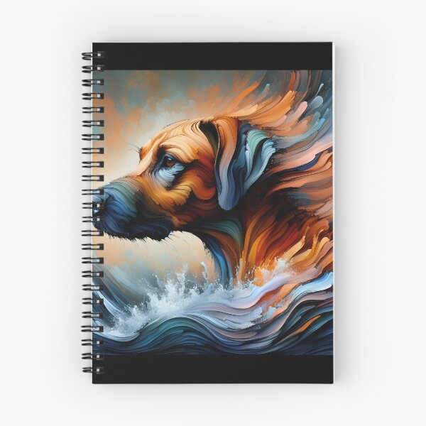 Artikelvorschau, Abstract Expressionism: Canine Canvas entworfen und verkauft von PawspectCreate.
