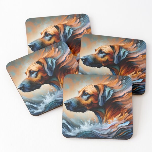 Item preview, Abstract Expressionism: Canine Canvas designed and sold by PawspectCreate.