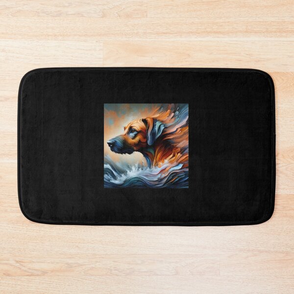 Artikelvorschau, Abstract Expressionism: Canine Canvas entworfen und verkauft von PawspectCreate.