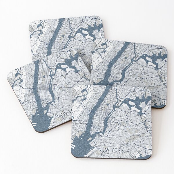 Item preview, New York City Map of the USA - Coastal designed and sold by deMAP.