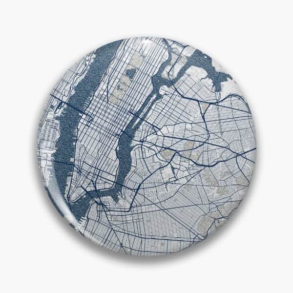 Item preview, New York City Map of the USA - Coastal designed and sold by deMAP.