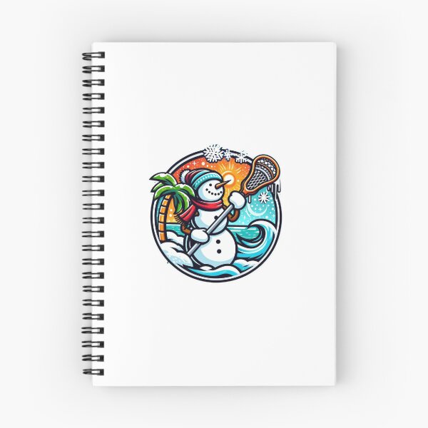 Item preview, Lacrosse Snowman designed and sold by SportsMomsRock.