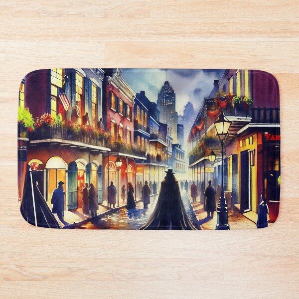Item preview, Midnight Promenade on Bourbon Street designed and sold by stevepmp.