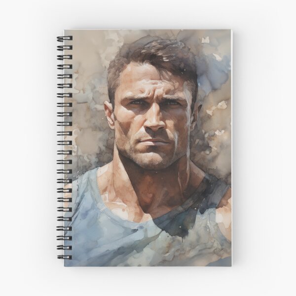 Item preview, Bodybuilder Oil Painting designed and sold by BeautyofMasc.