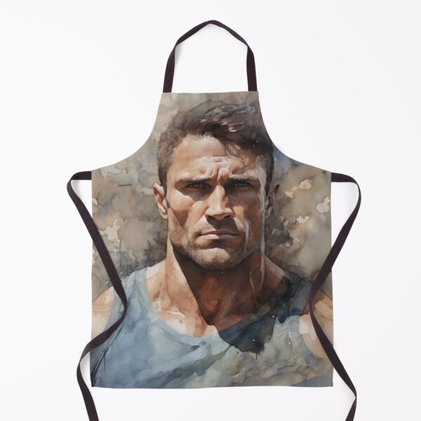 Item preview, Bodybuilder Oil Painting designed and sold by BeautyofMasc.