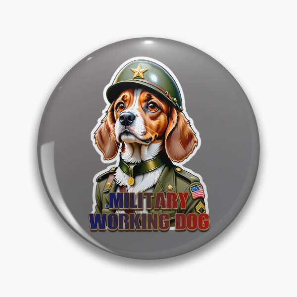 Item preview, USA Military Working Dog K9 Unit designed and sold by TheArtOfPat.