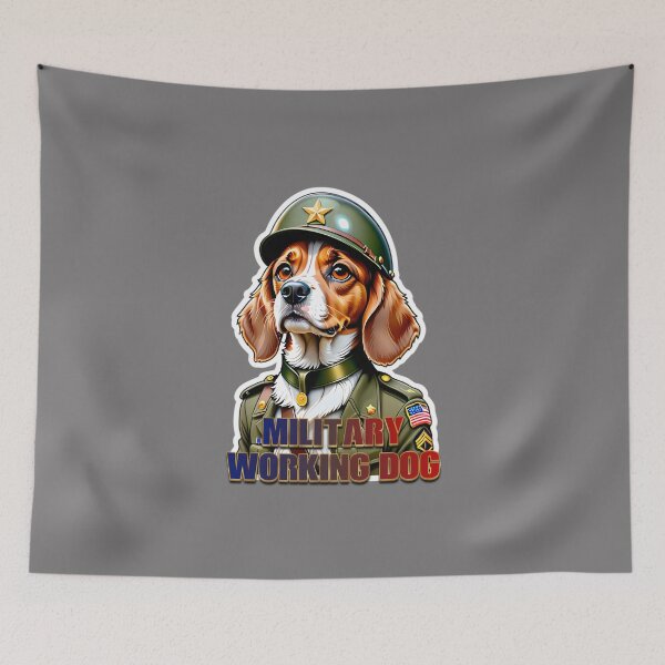 Item preview, USA Military Working Dog K9 Unit designed and sold by TheArtOfPat.
