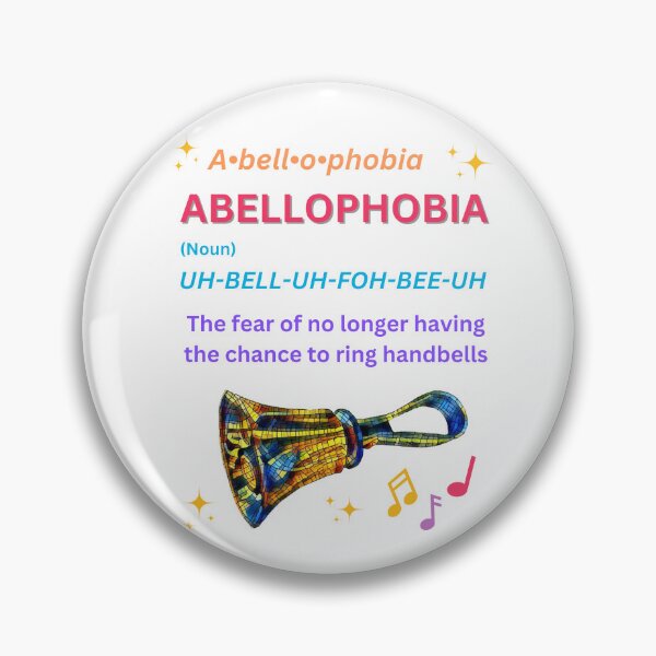 Item preview, Abellophobia - fear of no handbells to ring designed and sold by CelticClapper.