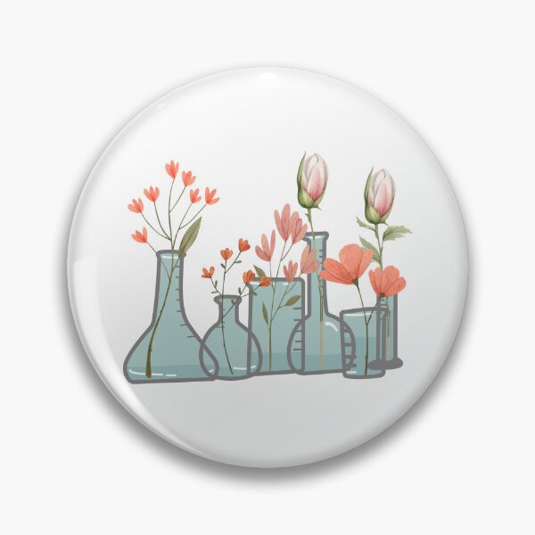 Item preview, Flowers In Beakers designed and sold by ScienceCorner.
