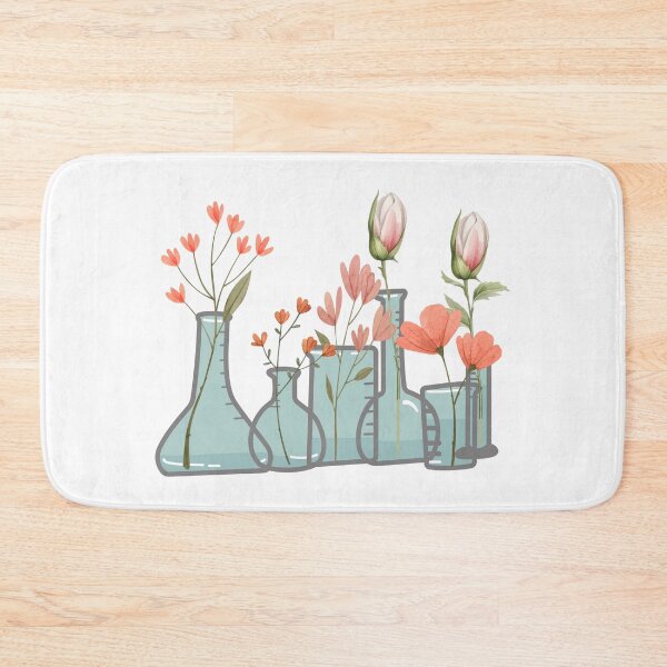 Item preview, Flowers In Beakers designed and sold by ScienceCorner.
