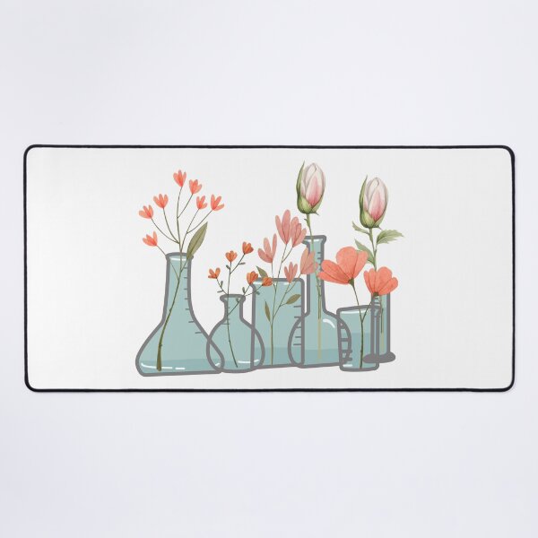Item preview, Flowers In Beakers designed and sold by ScienceCorner.