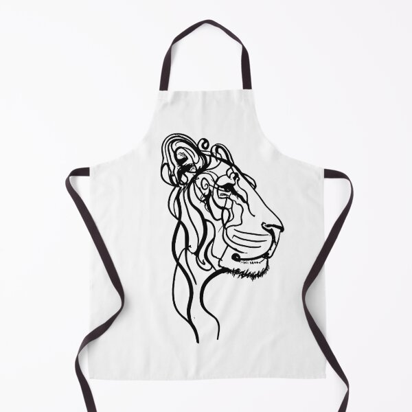Item preview, striped lion designed and sold by GFORCE_SHOP.