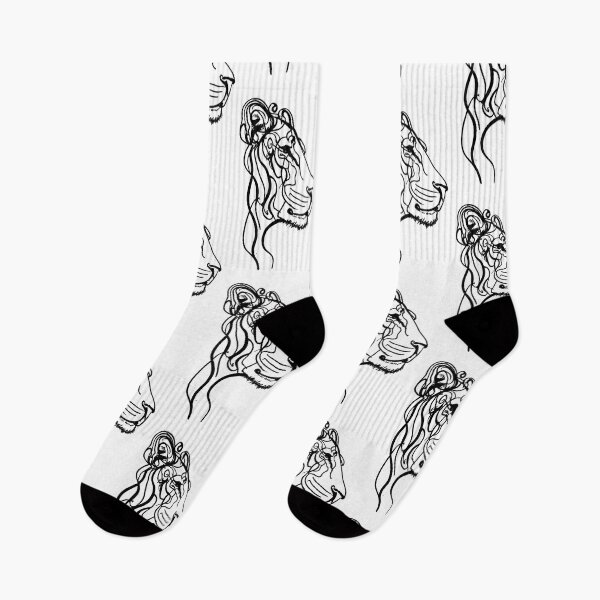 Item preview, striped lion designed and sold by GFORCE_SHOP.