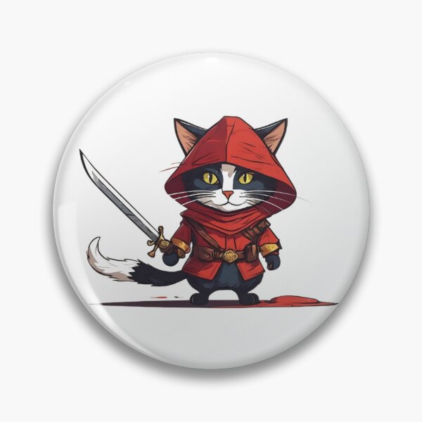 Item preview, Red Assassin Cat designed and sold by Cat Prince.