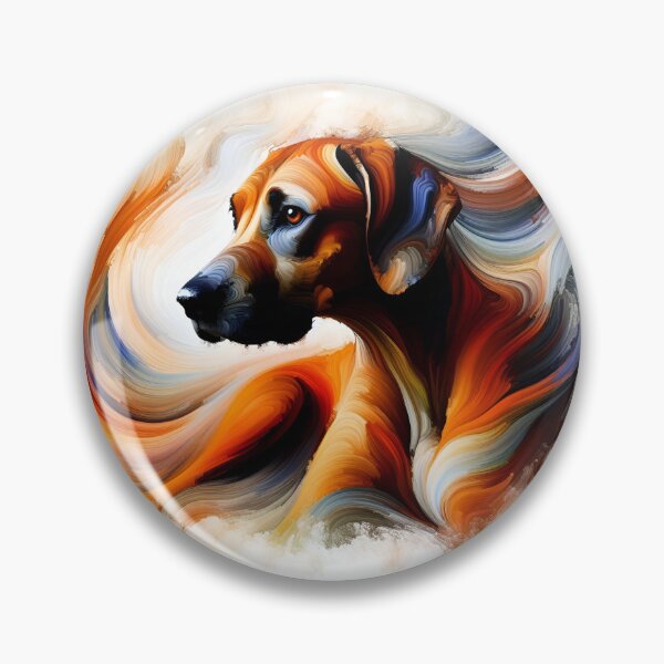 Artikelvorschau, Abstract Expressionism: Dog's Aura entworfen und verkauft von PawspectCreate.