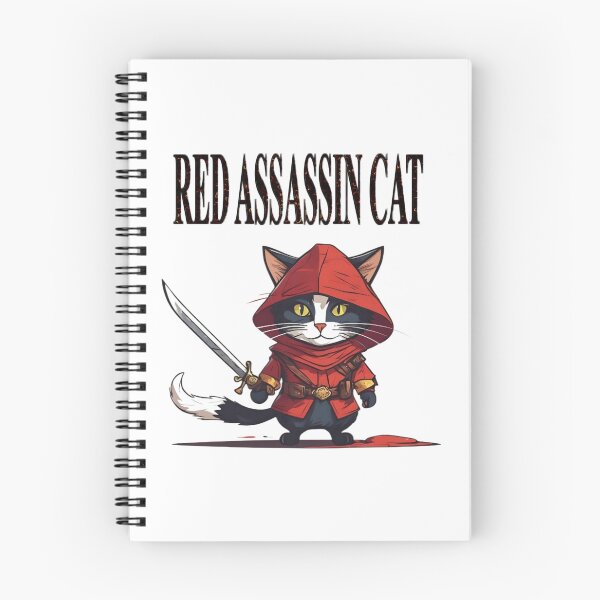 Item preview, Red Assassin Cat designed and sold by Cat Prince.