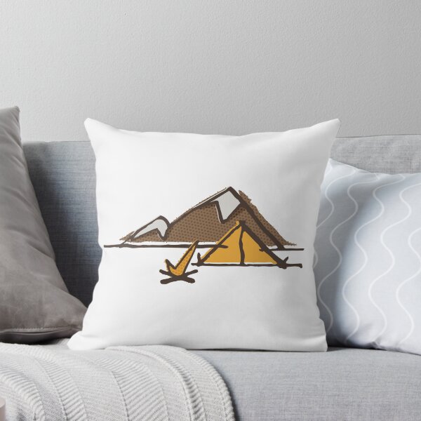 Item preview, Triangle Mountain Tent and Camp Fire designed and sold by suttonbelyea.