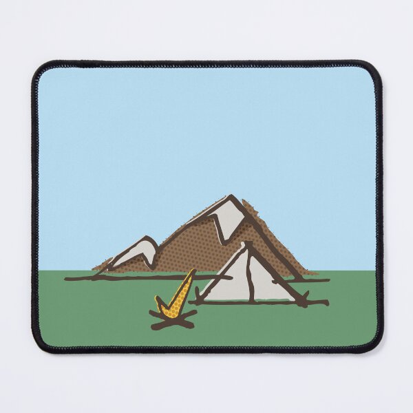 Item preview, Triangle Mountain Tent and Camp Fire designed and sold by suttonbelyea.
