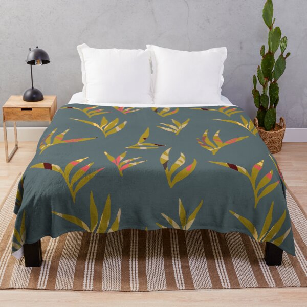 Item preview, modern abstract leaf pattern for a good mood 1 designed and sold by AlessandraWood.