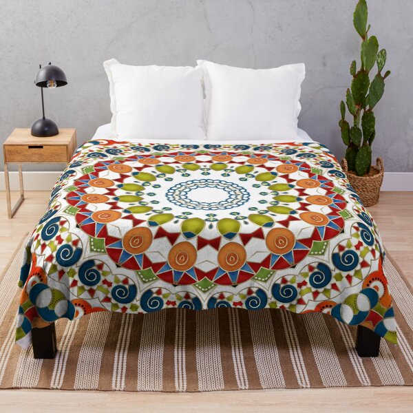 Item preview, Multicolored mandala kaleidoscope designed and sold by fuzzyfox.