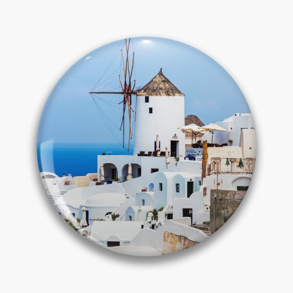 Item preview, Oia, Santorini Windmills designed and sold by Paul Thompson Photography.