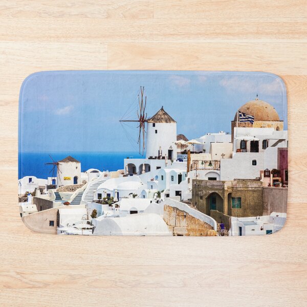 Item preview, Oia, Santorini Windmills designed and sold by Paul Thompson Photography.