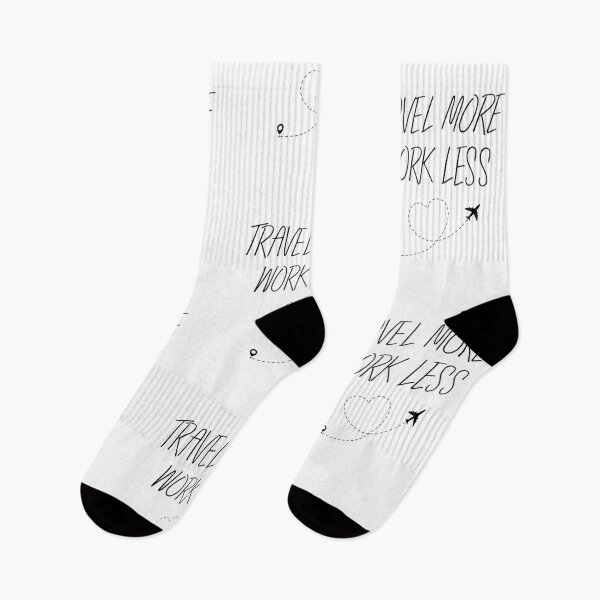 Item preview, Travel More Work Less Funny Gifts for Traveler designed and sold by Klaudia Kruk.
