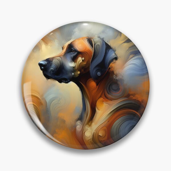 Item preview, Abstract Expressionist Canine Elegance designed and sold by PawspectCreate.