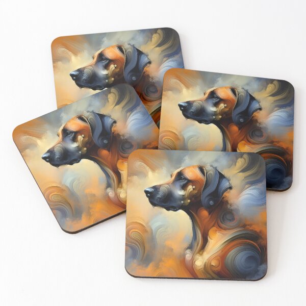 Item preview, Abstract Expressionist Canine Elegance designed and sold by PawspectCreate.