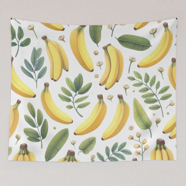 Item preview, Banana Pattern Art designed and sold by KookyStudioArt.
