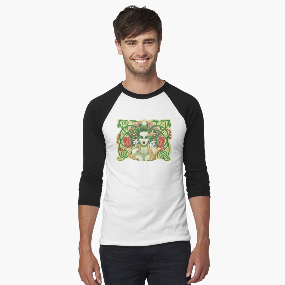 Item preview, Baseball ¾ Sleeve T-Shirt designed and sold by CaryadArtwork.