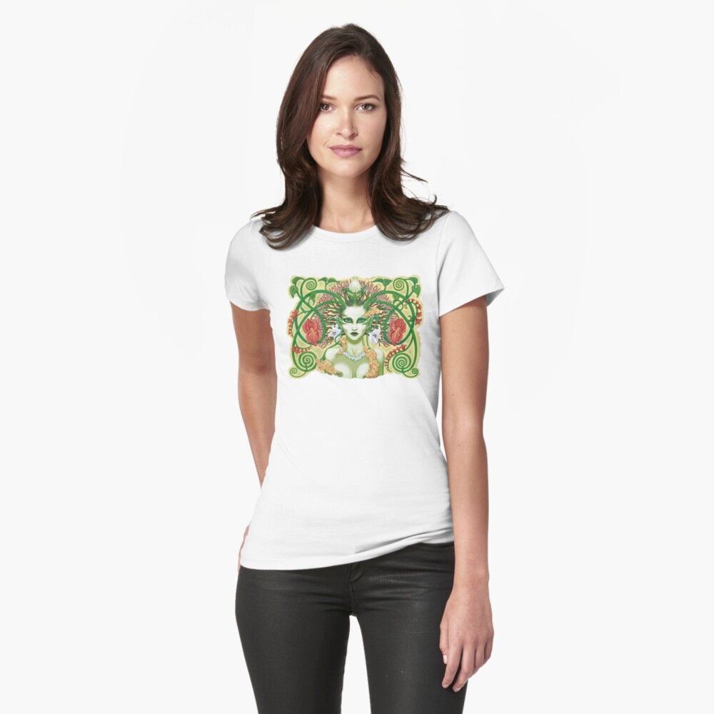 Item preview, Fitted T-Shirt designed and sold by CaryadArtwork.