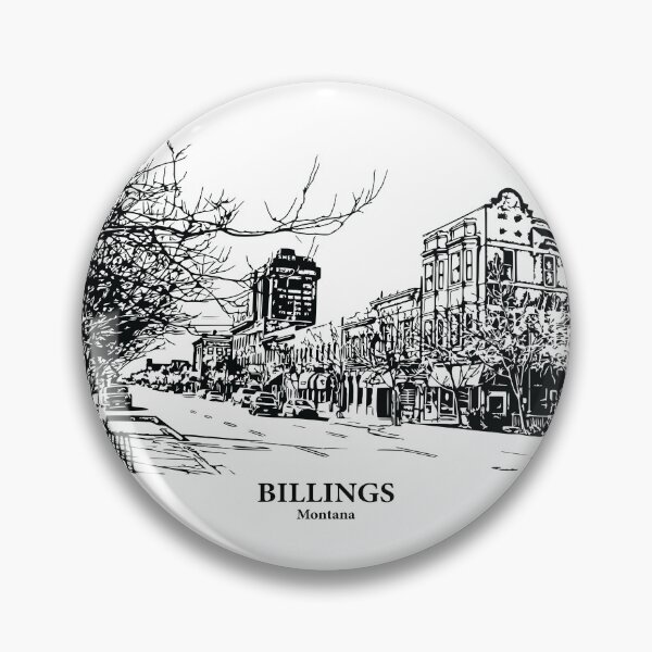 Item preview, Billings - Montana designed and sold by Lakeric Cityscapes.