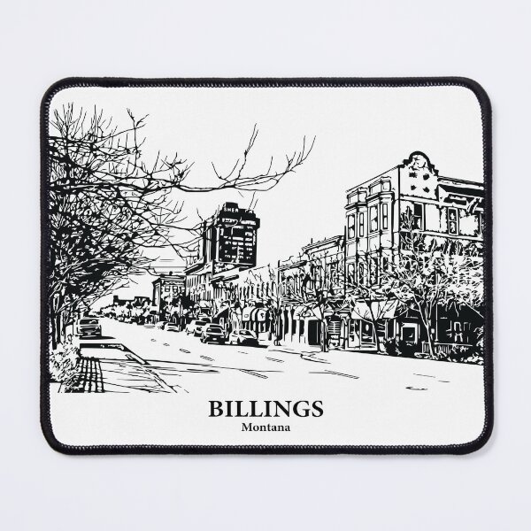 Item preview, Billings - Montana designed and sold by Lakeric Cityscapes.