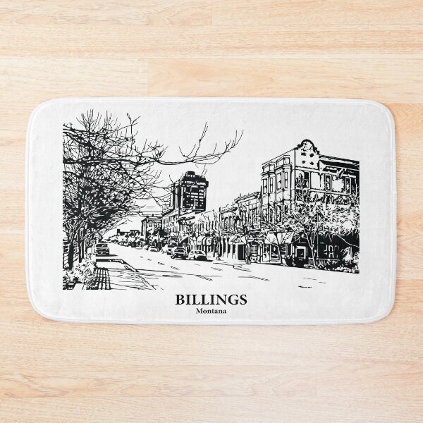 Item preview, Billings - Montana designed and sold by Lakeric Cityscapes.