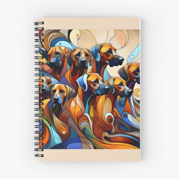 Artikelvorschau, Abstract Expressionism: Canine Canvas entworfen und verkauft von PawspectCreate.
