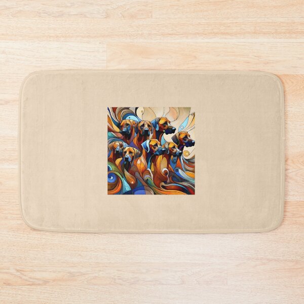 Artikelvorschau, Abstract Expressionism: Canine Canvas entworfen und verkauft von PawspectCreate.