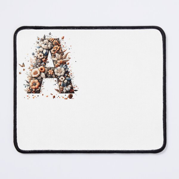 Item preview, Letter “A” containing flowers designed and sold by yeekazar.