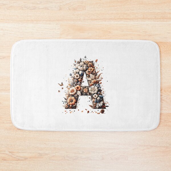 Item preview, Letter “A” containing flowers designed and sold by yeekazar.