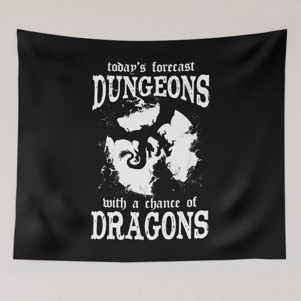 Item preview, Funny DnD Weather Forecast designed and sold by sunburstrpg.