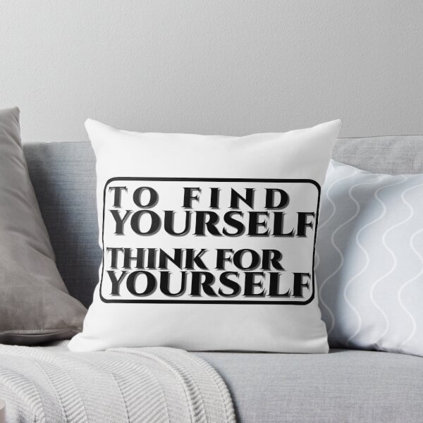 Item preview, Socrates Philosophy Quote | Think For Yourself designed and sold by StoicStreet.