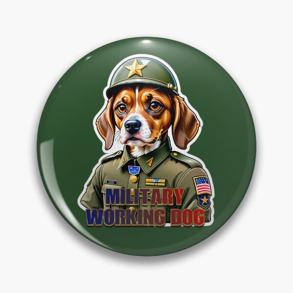 Item preview, USA Military Working Dog K9 Unit designed and sold by TheArtOfPat.