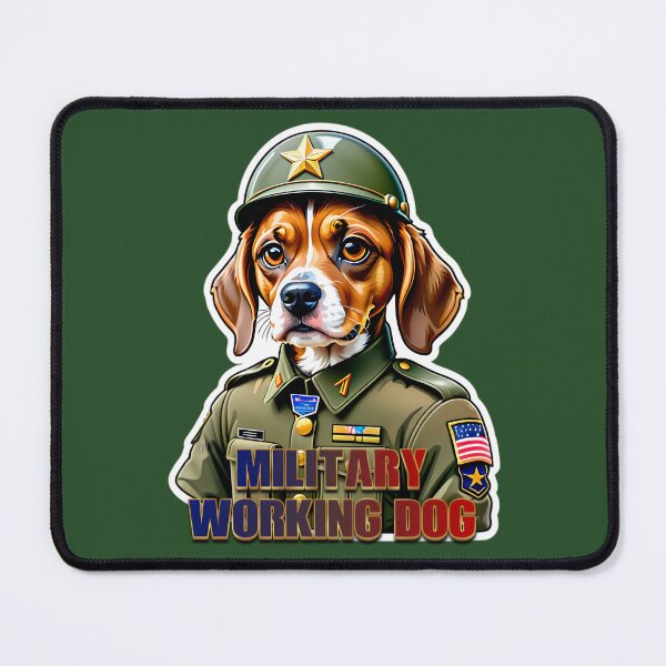 Item preview, USA Military Working Dog K9 Unit designed and sold by TheArtOfPat.