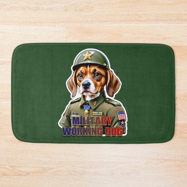 Item preview, USA Military Working Dog K9 Unit designed and sold by TheArtOfPat.
