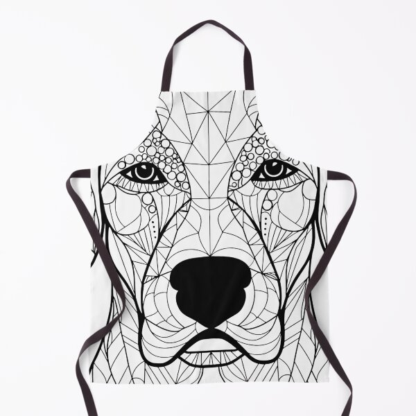 Item preview, Labrador Retriever Essence: Intricate Line Art Interpretation designed and sold by Amanda-S-Olsen.