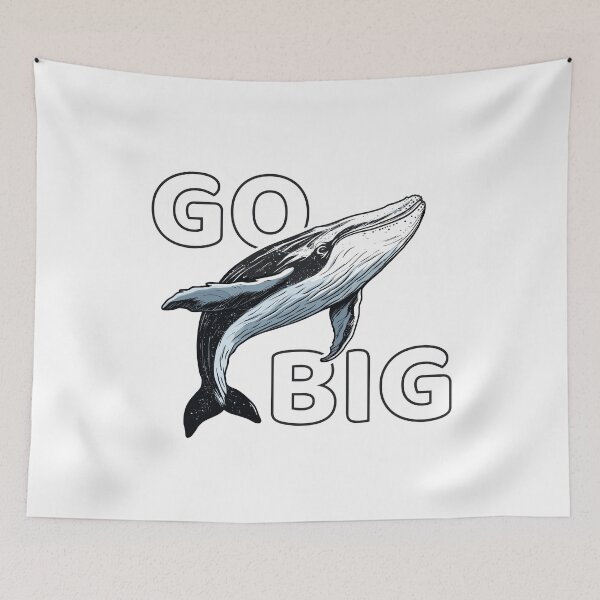 Item preview, Go Big Whale designed and sold by aipolohu.
