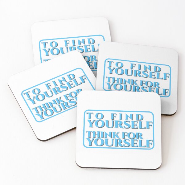 Item preview, Socrates Philosophy Quote | Think For Yourself designed and sold by StoicStreet.