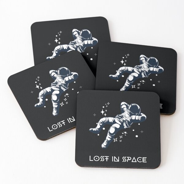 Artikelvorschau, Astronaut im Weltraum verloren entworfen und verkauft von PrintArt Studio.